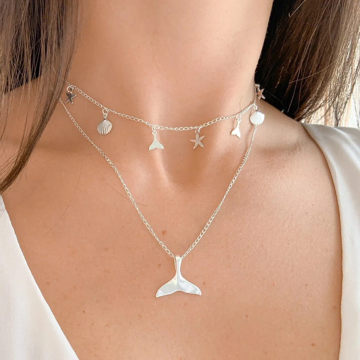 Colar feminino prata 925 Sea Whisper - Almeida&Gioì