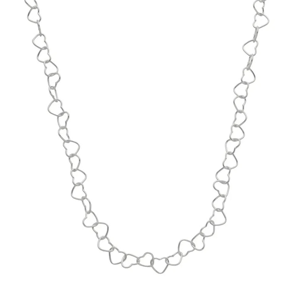 Colar feminino prata 925 silver heart - Almeida&Gioì