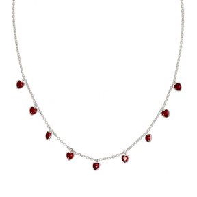 Colar feminino prata 925 sweet heart - Almeida&Gioì
