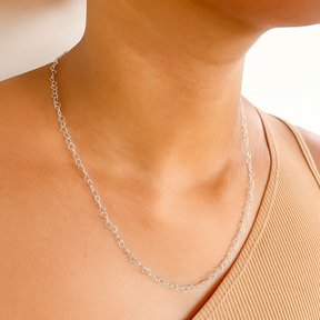 Colar feminino prata 925 silver heart - Almeida&Gioì