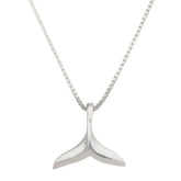 Colar feminino veneziano prata 925 Whale Tail - Almeida&Gioì