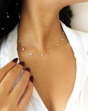 Colar feminino prata 925 Celestia - Almeida&Gioì