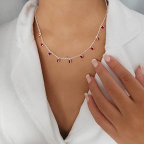 Colar feminino prata 925 sweet heart - Almeida&Gioì